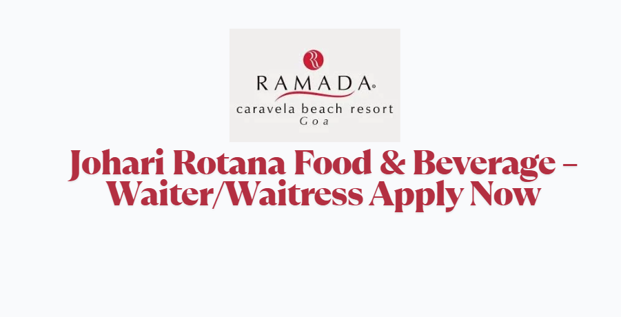 Ramada Beach Resort Hiring Receptionist Apply Now