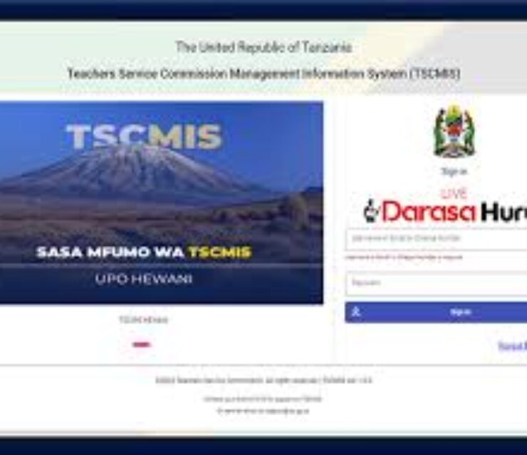 Tscmis registration online ess utumishi full guide